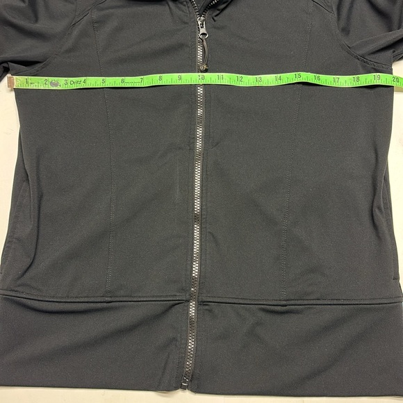 Women’s GAIAM full zip black athletic jacket size L - Picture 3 of 8